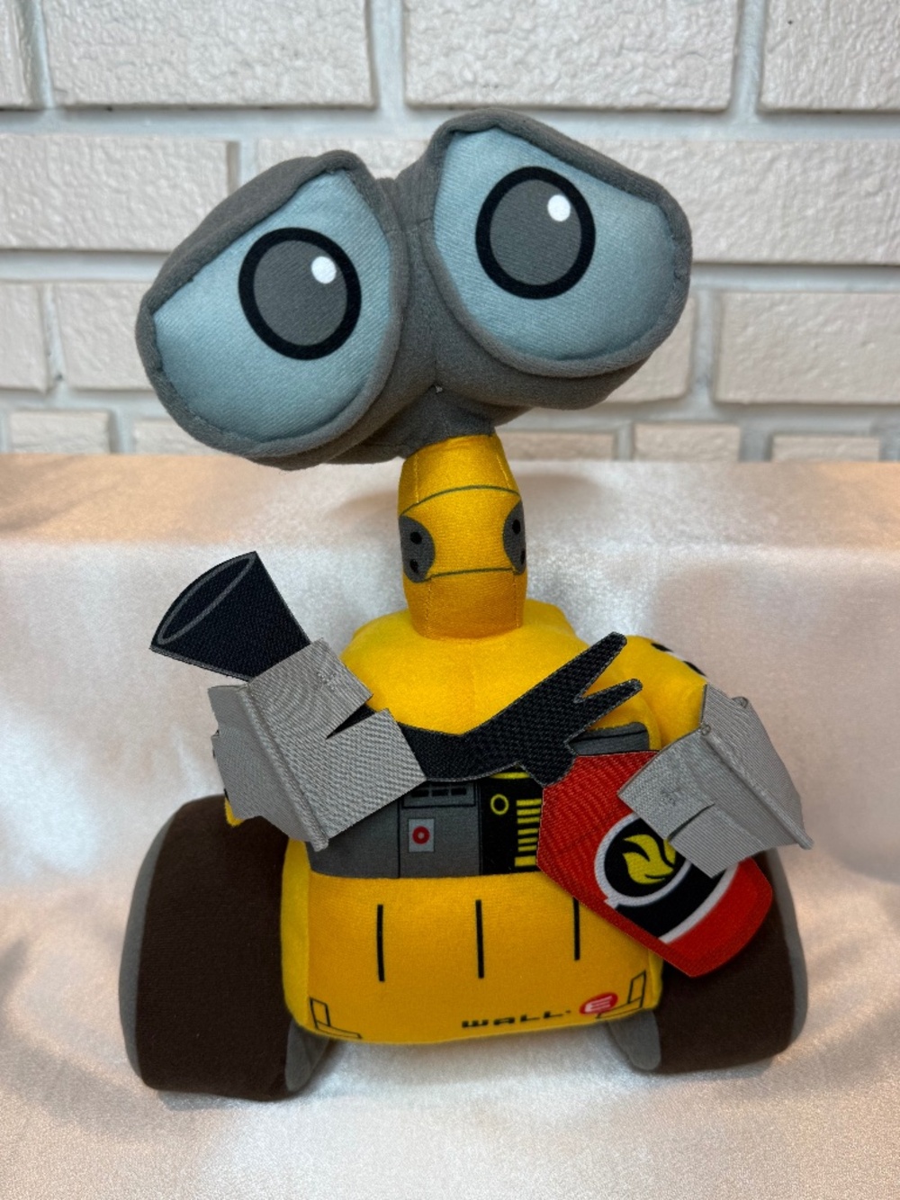 Disney Store Wall-E Plush - Holding Fire Extinguisher